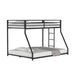 Rothwell Metal Bunk Bed Twin/ Full - Marjories Furniture (Las Vegas, NV)