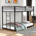 Rothwell Metal Bunk Bed Twin/ Full - Marjories Furniture (Las Vegas, NV)
