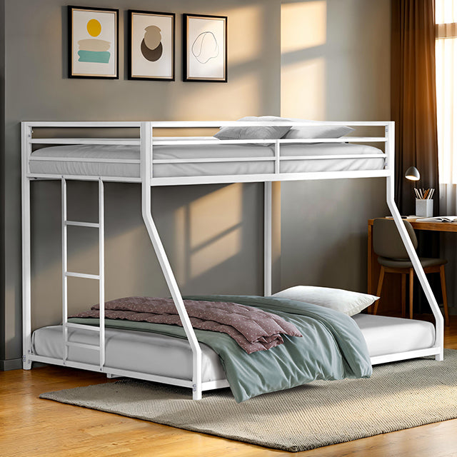 Rothwell Metal Bunk Bed Twin/ Full - Marjories Furniture (Las Vegas, NV)