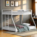 Rothwell Metal Bunk Bed Twin/ Full - Marjories Furniture (Las Vegas, NV)