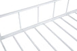 Rhonda Twin Loft Bed White, Silver, & Black - Marjories Furniture (Las Vegas, NV)