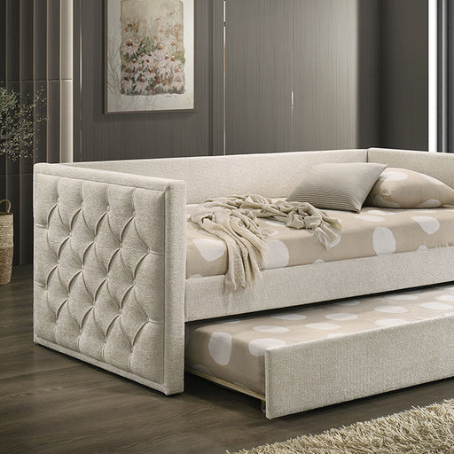 Renzi Twin Daybed w/ Trundle - Marjories Furniture (Las Vegas, NV)