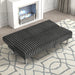 Hinwil Futon Sofa Bed Pink, Beige Grey, & Black - Marjories Furniture (Las Vegas, NV)