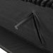 Villeneuve Futon Sofa Bed Black, Pink, & Grey - Marjories Furniture (Las Vegas, NV)