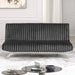 Villeneuve Futon Sofa Bed Black, Pink, & Grey - Marjories Furniture (Las Vegas, NV)