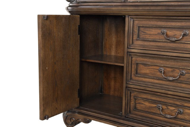 Leovanni Hutch And Buffet - Marjories Furniture (Las Vegas, NV)