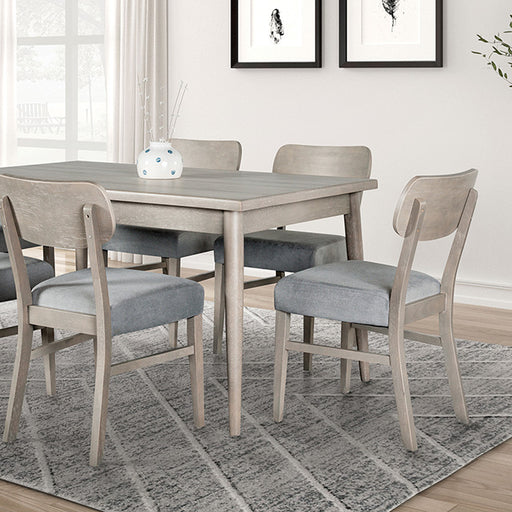 Keynes 7 Pc Dining Table Set - Marjories Furniture (Las Vegas, NV)