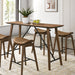 Klamath 5 Pc Counter Ht Table Set - Marjories Furniture (Las Vegas, NV)