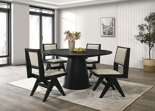Tottenham 59" Round Dining Table - Marjories Furniture (Las Vegas, NV)