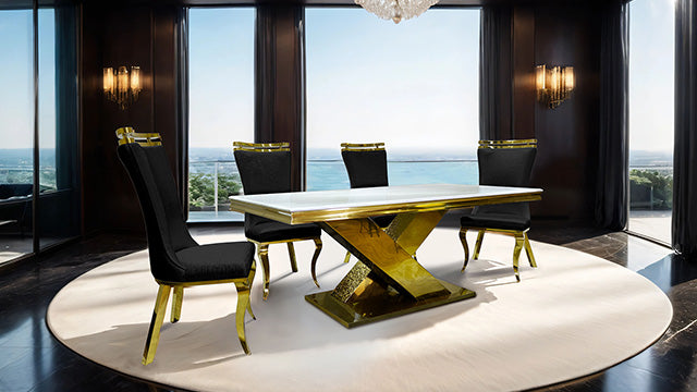 Palazzo Dining Table - Marjories Furniture (Las Vegas, NV)