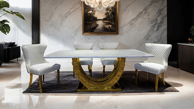 Portanova Dining Table - Marjories Furniture (Las Vegas, NV)