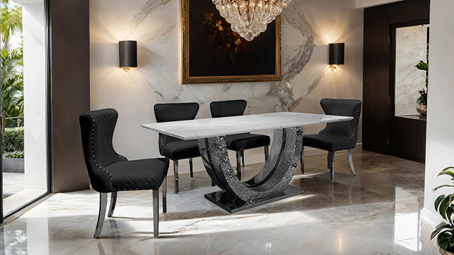 Portanova Dining Table - Marjories Furniture (Las Vegas, NV)