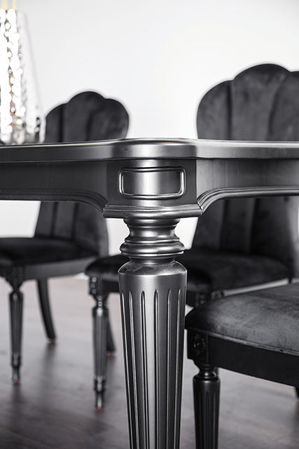 Melodi Parc 7 Pc Dining Table Set - Marjories Furniture (Las Vegas, NV)