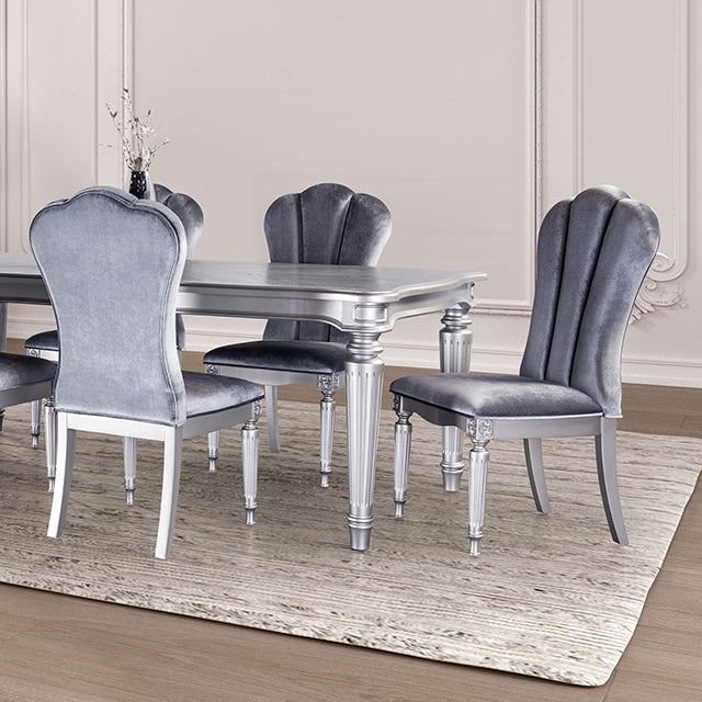 Melodi Parc 7 Pc Dining Table Set - Marjories Furniture (Las Vegas, NV)