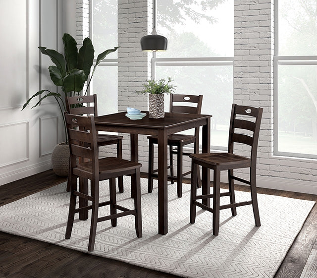 Lubbock 5 Pc. Counter Ht. Table Set - Marjories Furniture (Las Vegas, NV)