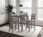 Lubbock 5 Pc. Counter Ht. Table Set - Marjories Furniture (Las Vegas, NV)