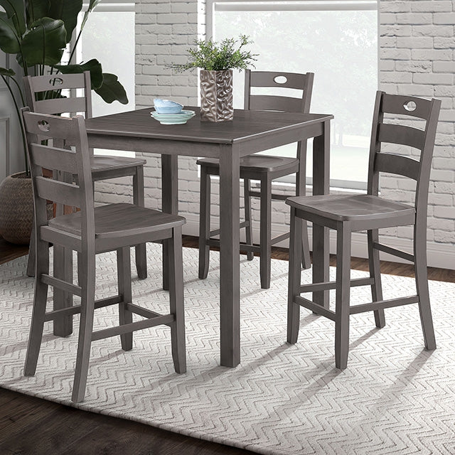Lubbock 5 Pc. Counter Ht. Table Set - Marjories Furniture (Las Vegas, NV)