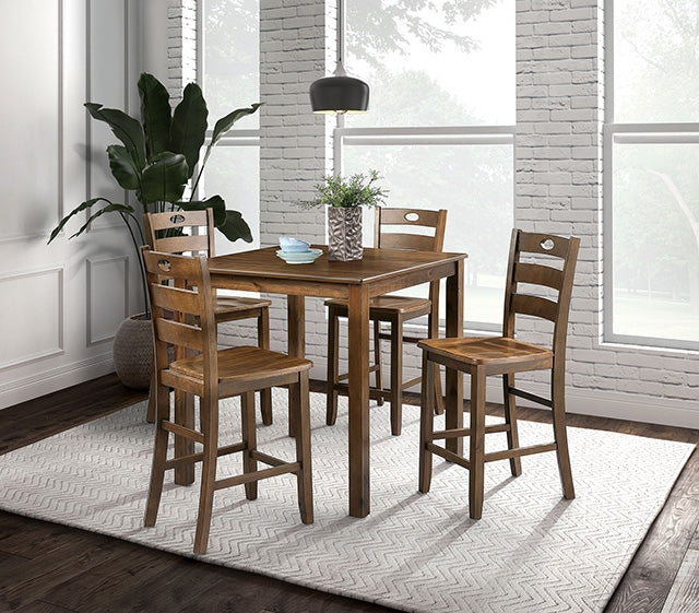 Lubbock 5 Pc. Counter Ht. Table Set - Marjories Furniture (Las Vegas, NV)
