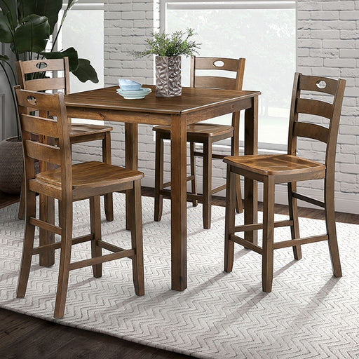 Lubbock 5 Pc. Counter Ht. Table Set - Marjories Furniture (Las Vegas, NV)