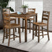 Lubbock 5 Pc. Counter Ht. Table Set - Marjories Furniture (Las Vegas, NV)