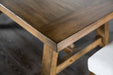 Losone Dining Table Set with Bench Rustic - Marjories Furniture (Las Vegas, NV)
