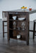 Lescles 3 Pc Counter Ht Set (1 Table + 2 Chairs) - Marjories Furniture (Las Vegas, NV)