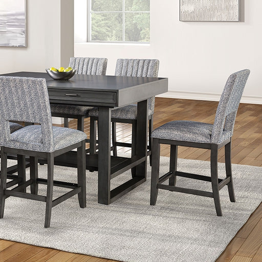Potton 7 Pc Counter Ht Table Set - Marjories Furniture (Las Vegas, NV)