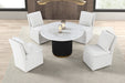 Varde 5 Pc Dining Table Set - Marjories Furniture (Las Vegas, NV)