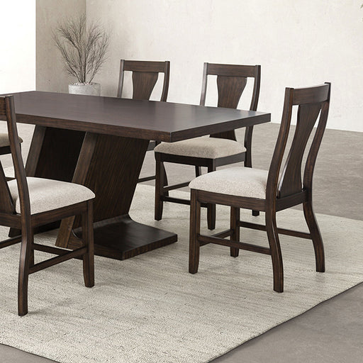 Holsworthy 7 Pc Dining Table Set - Marjories Furniture (Las Vegas, NV)