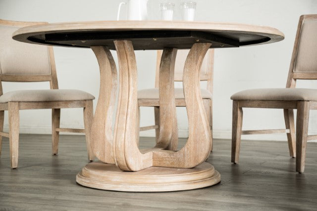 Orbetello 5 Pc Dining Table Set Natural - Marjories Furniture (Las Vegas, NV)