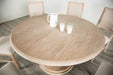 Orbetello 5 Pc Dining Table Set Natural - Marjories Furniture (Las Vegas, NV)