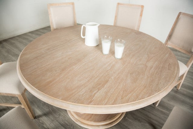 Orbetello 5 Pc Dining Table Set Natural - Marjories Furniture (Las Vegas, NV)