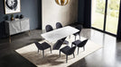 Lenvik 7 Pc Dining Table Set White - Marjories Furniture (Las Vegas, NV)