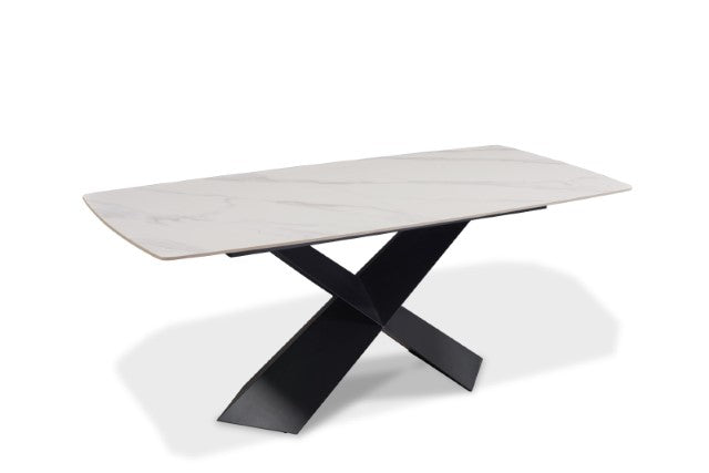 Lenvik 7 Pc Dining Table Set White - Marjories Furniture (Las Vegas, NV)