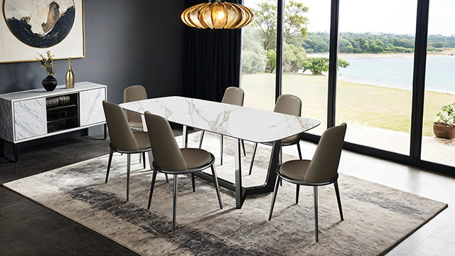 Norelli 7 Pc Dining Table Set - Marjories Furniture (Las Vegas, NV)