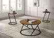 Ronde 3 Pc. Table Set Natural - Marjories Furniture (Las Vegas, NV)