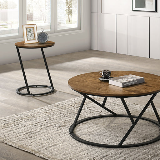 Ronde 3 Pc. Table Set Natural - Marjories Furniture (Las Vegas, NV)