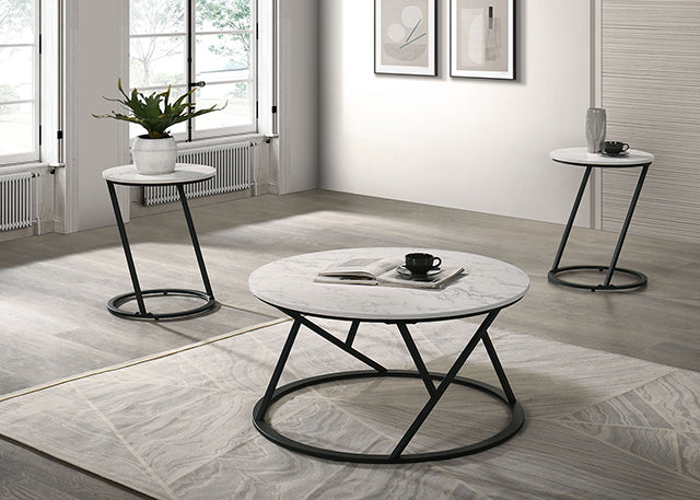 Ronde 3 Pc. Table Set - Marjories Furniture (Las Vegas, NV)