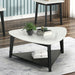 Thisted Triangle Marble Coffee Table - Marjories Furniture (Las Vegas, NV)