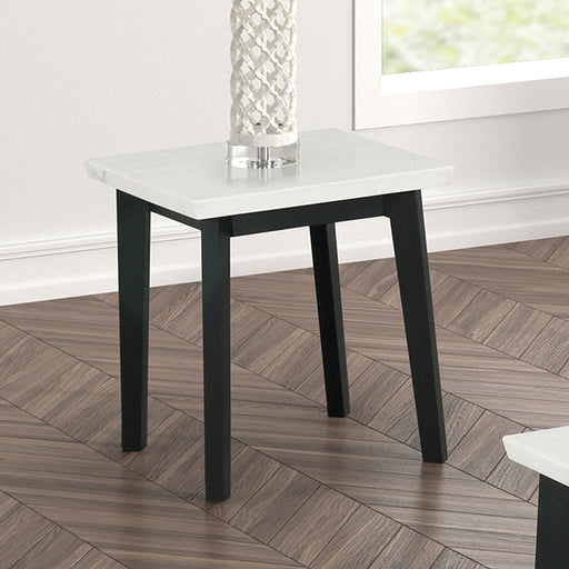 Thisted Square Marble End Table - Marjories Furniture (Las Vegas, NV)