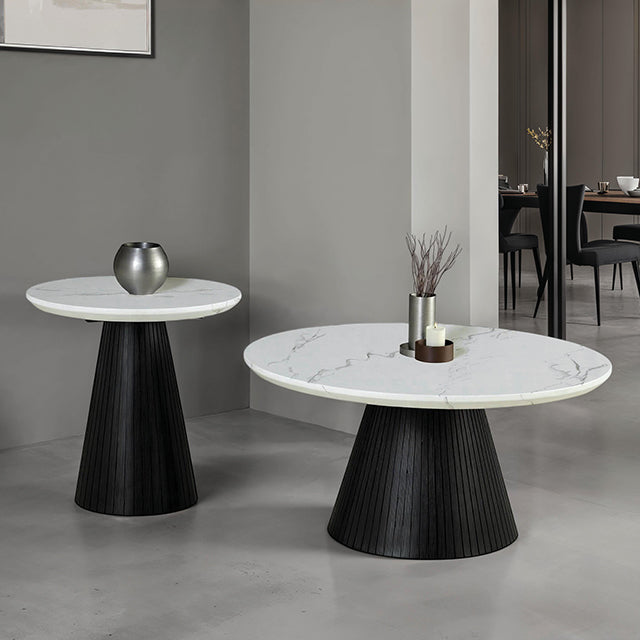 Sindal Round End Table - Marjories Furniture (Las Vegas, NV)