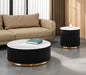 Virden Round Cocktail Table - Marjories Furniture (Las Vegas, NV)