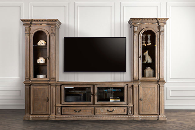 Seven Oaks Entertainment Center - Marjories Furniture (Las Vegas, NV)