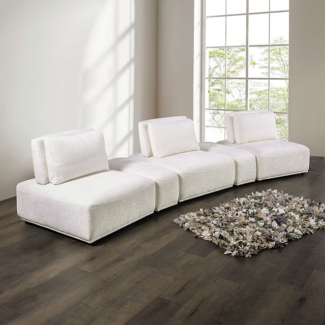 Stavanger Curved 3-Seater - Marjories Furniture (Las Vegas, NV)