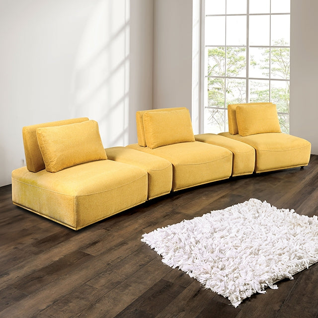 Stavanger Curved 3-Seater - Marjories Furniture (Las Vegas, NV)