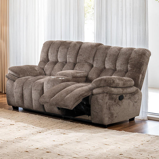 Hieronymus Manual Loveseat Brown - Marjories Furniture (Las Vegas, NV)