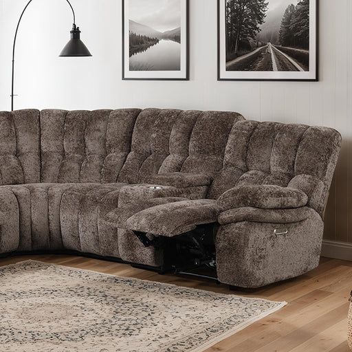 Hieronymus Power Sectional Brown - Marjories Furniture (Las Vegas, NV)