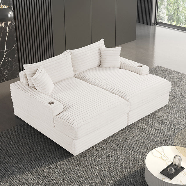 Tavedestrand Double Chaise Sofa - Marjories Furniture (Las Vegas, NV)