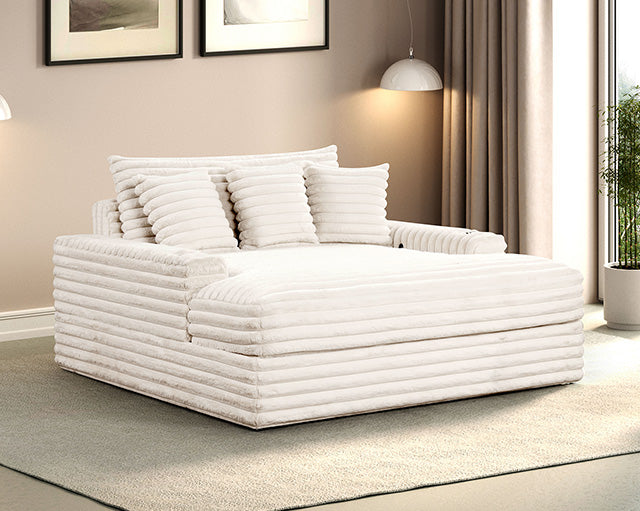 Veyrier 2 Arm Chaise - Marjories Furniture (Las Vegas, NV)