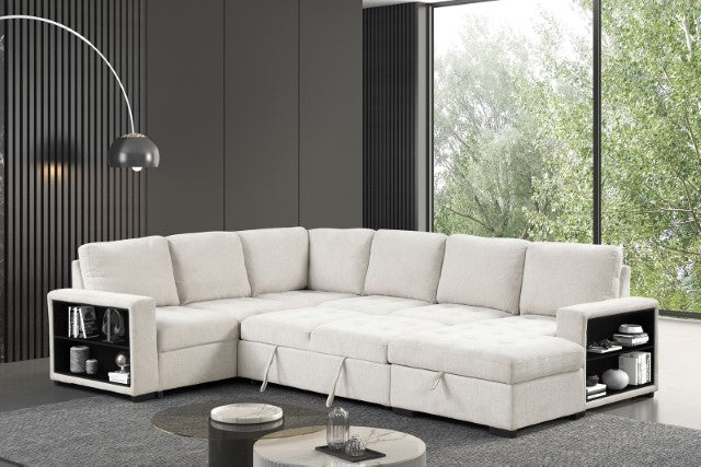 Stockwell Sleeper Sofa Sectional - Marjories Furniture (Las Vegas, NV)